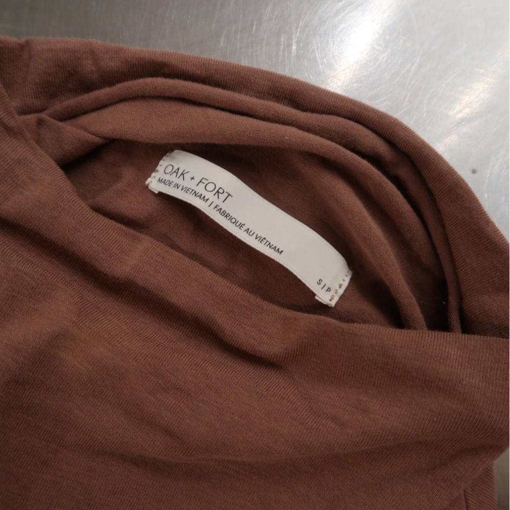 Oak + Fort ran basic mockneck - Picture 2 of 2